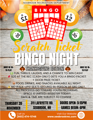 18+ Bingo