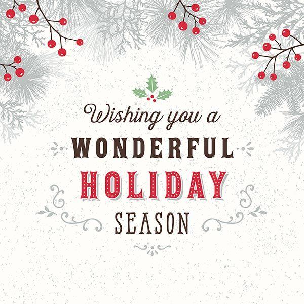Happy Holidays