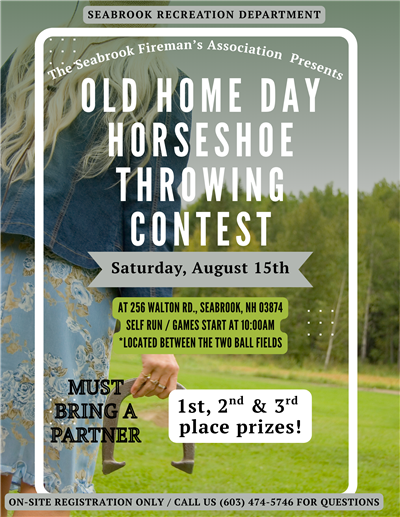 Horseshoe Throwing Contest