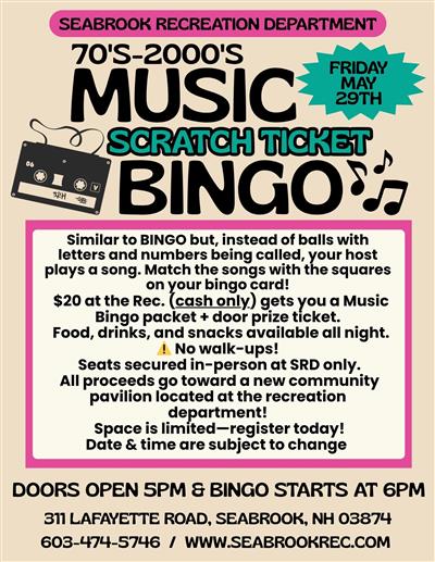 bingo fundraiser