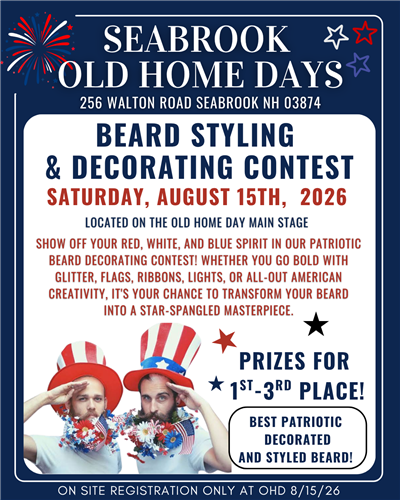 Beard Styling & Decorating Contest